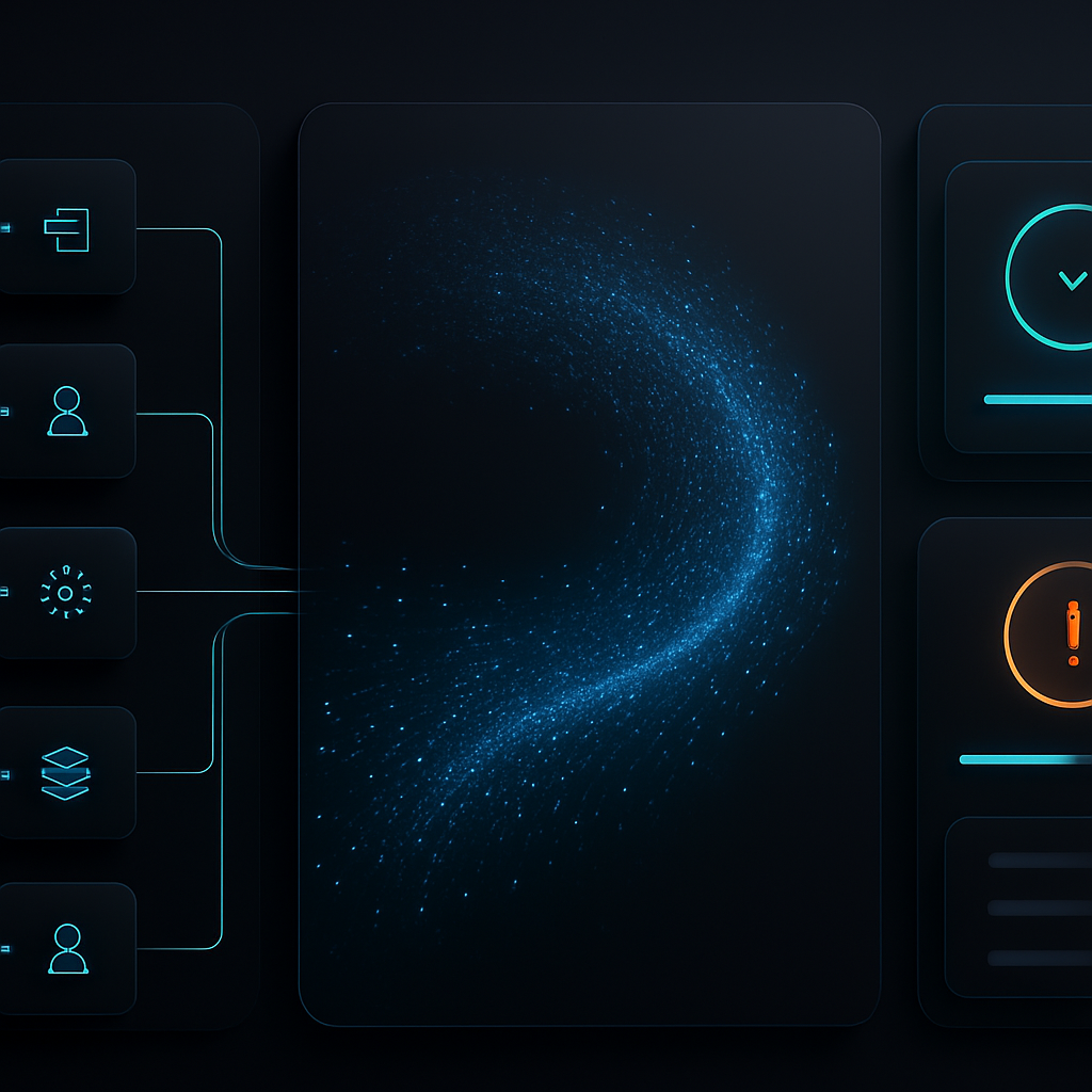 AI workflow pipeline visualization