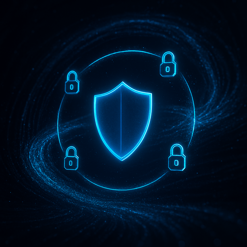 AI security and data privacy visualization